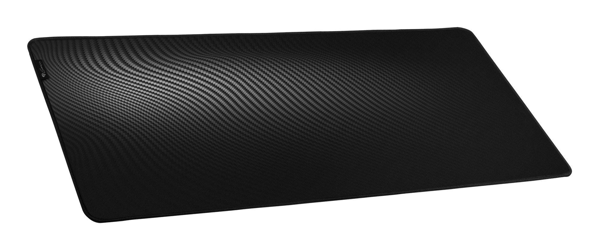 Tapete de Rato para Jogos GENESIS Carbon 500 Ultra Wave (Tecido, Borracha - 2,5 mm - Preto e Cinzento)