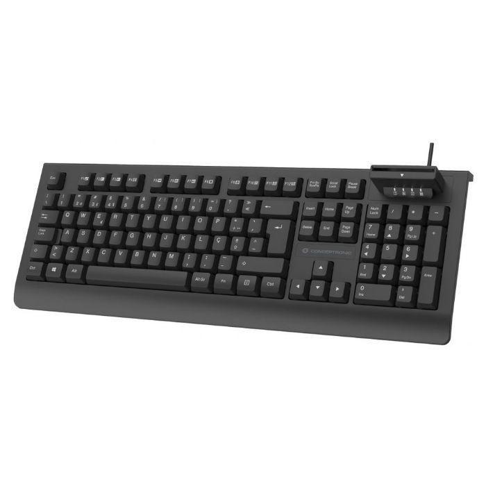 Teclado CONCEPTRONIC KAYNE01PT (Português - Membrana - Tamanho completo - Preto), miniatura 2