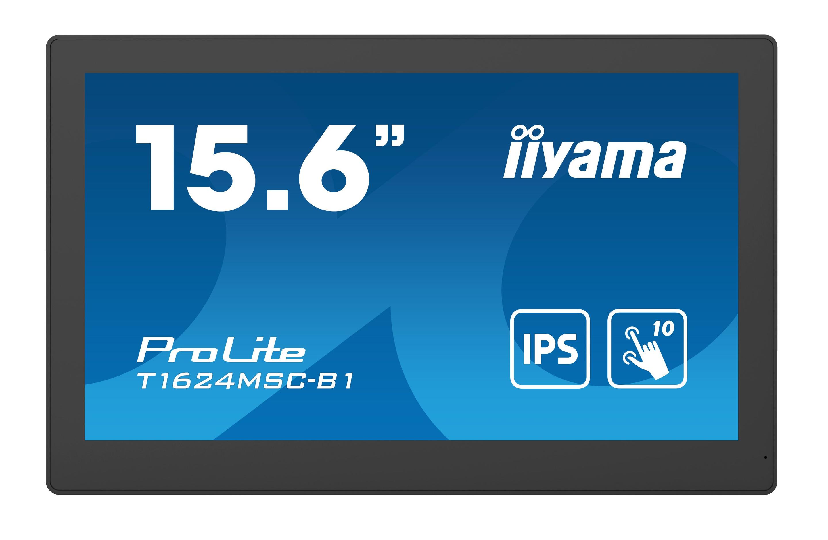 Monitor IIYAMA ProLite T1624MSC-B1 (15,6" - IPS - 1920 x 1080 pixels - Preto) — miniatura 2