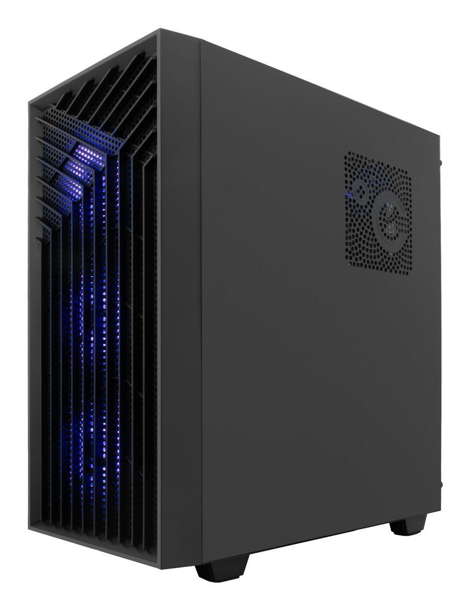 Caixa de Computador COOLBOX GA300 Grid Line (ATX, Micro ATX, Mini-ITX - Torre - 16,4 cm - Preto) — miniatura 3
