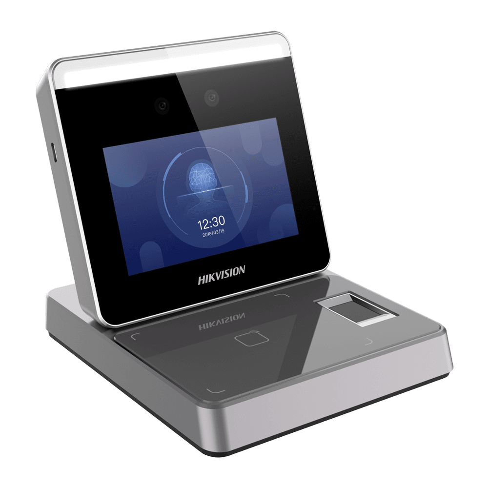 Leitor Biométrico de Secretária HIKVISION DS-K1F600U-D6E-F (Câmara 2 MP - Ecrã 3,97" TFT)