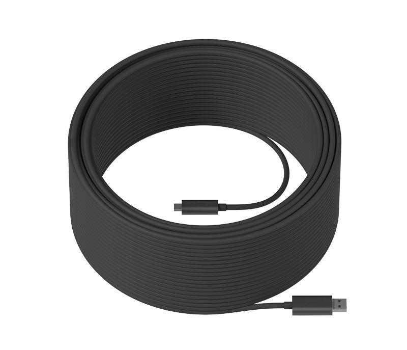 Cabo USB LOGITECH Strong USB Cable (USB 3.2 Gen 2 - Grafite)