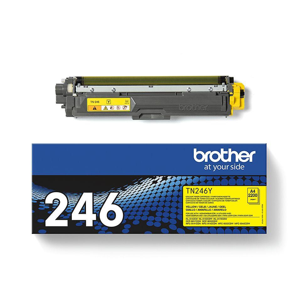 Toner BROTHER TN-246Y (2200 páginas - Amarelo), miniatura 3