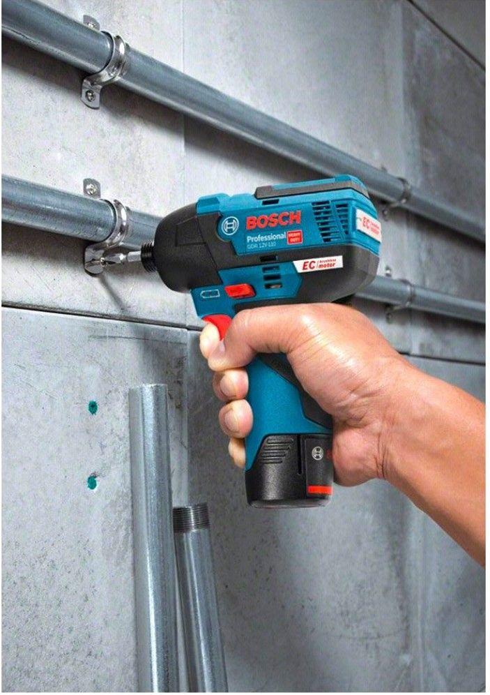 Aparafusadora de Impacto BOSCH GDR 12V-110 Professional (Preto, Azul e Vermelho) — miniatura 4
