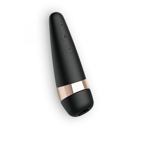 Vibrador SATISFYER Pro 3+ Vibration (Preto/Rosa Dourado) — miniatura 4