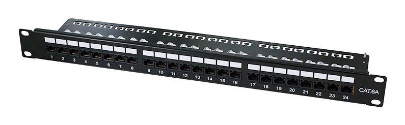 Painel de Patch LOGILINK NP0133 (10000 Mbit/s - Preto) — miniatura 2