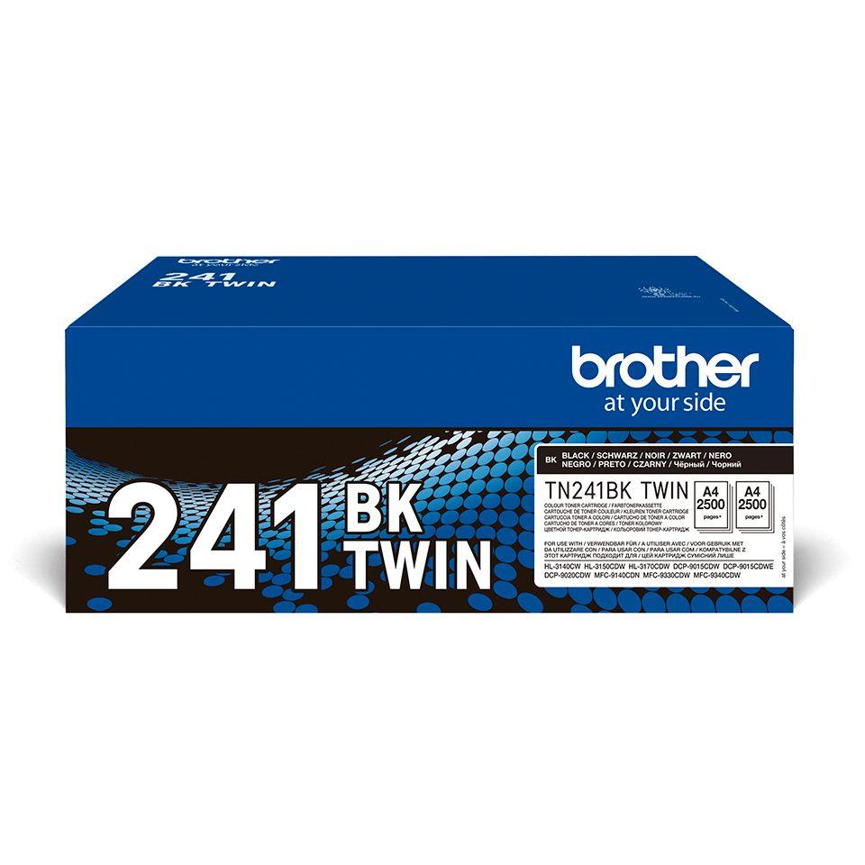 Pack de 2 Toners BROTHER TN-241BKTWIN (2500 páginas - Preto)