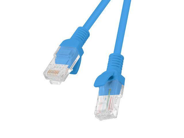 Cabo de Rede RJ45 LANBERG PCU6-10CC-0200-B (2 m - Cat.6 - Azul)