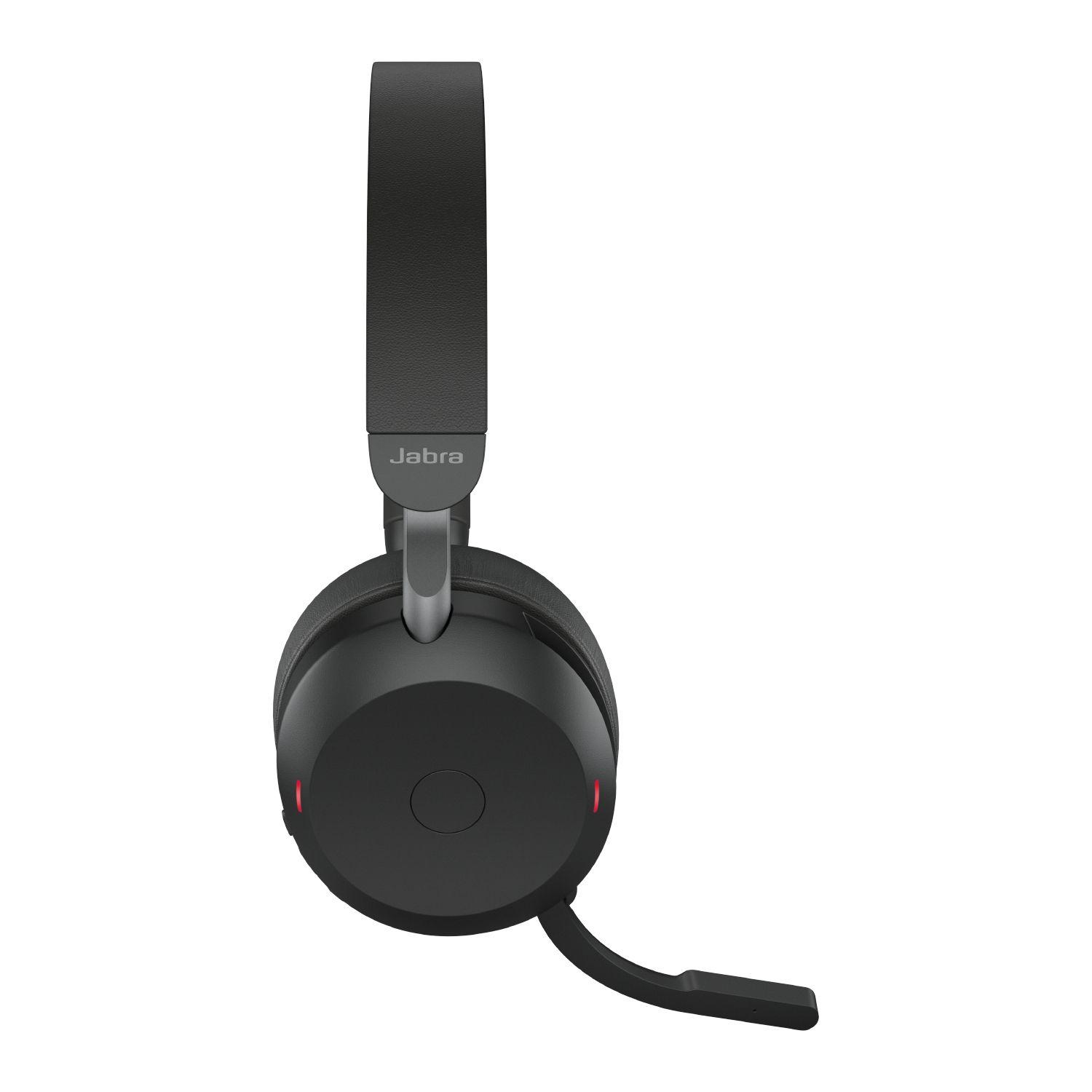 Headset JABRA Evolve2 75 (Binaural - Com fios e sem fios - Supra-aural - Preto) — miniatura 2