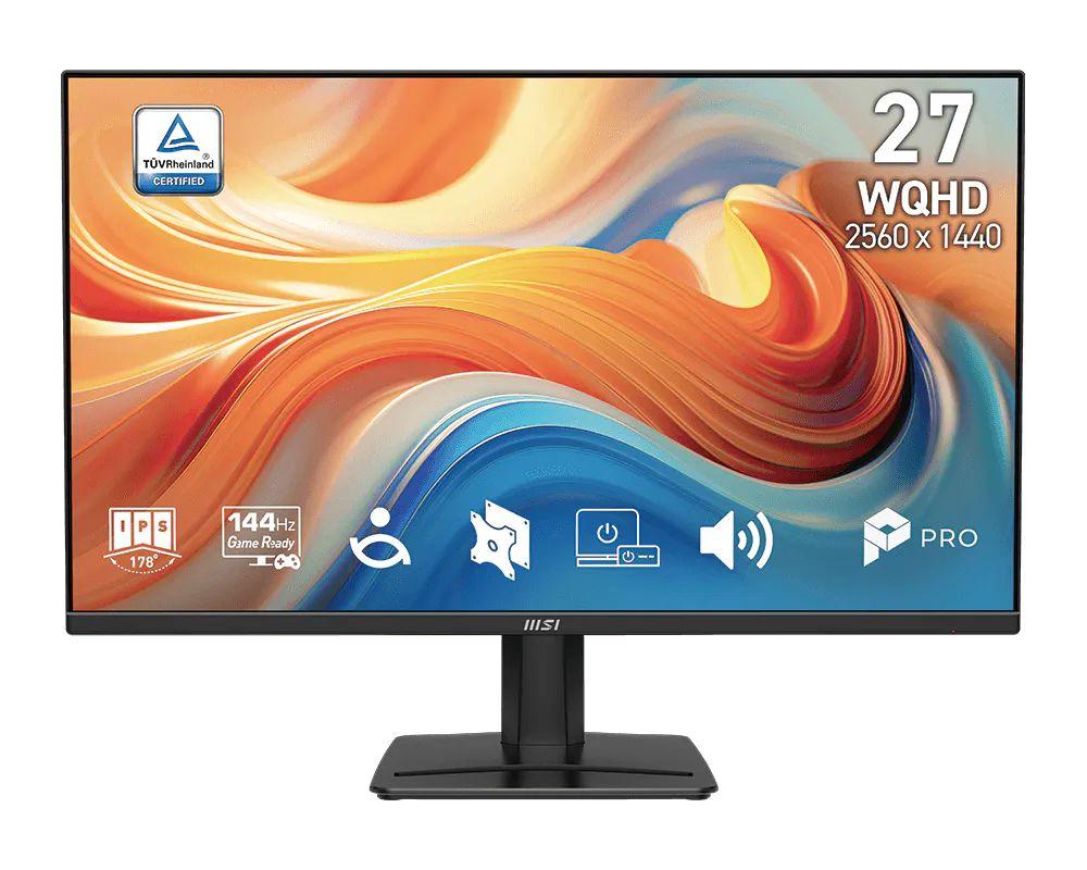 Monitor MSI PRO MP275Q E14 (27" - IPS - 144 Hz - Preto)