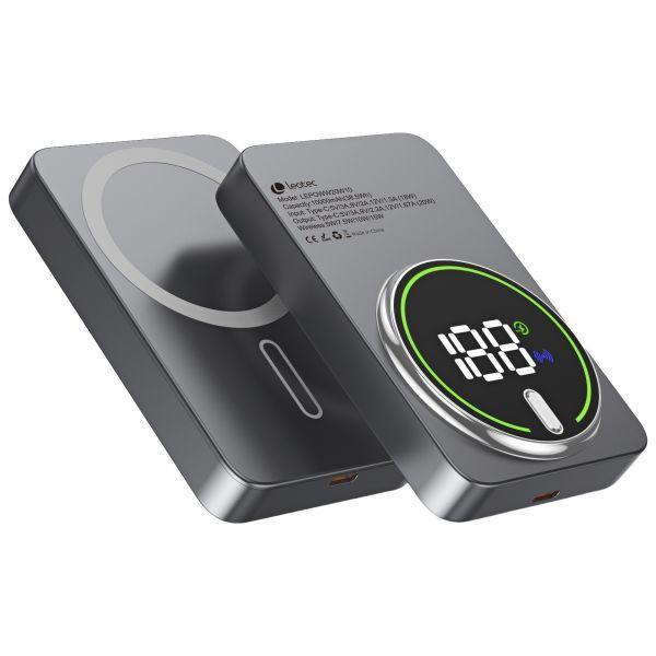 Powerbank LEOTEC LEPOWW20W10G (10000 mAh - 38,5Wh - 20 W - Cinzento), miniatura 2