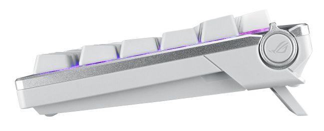 Teclado ASUS ROG Azoth (ES QWERTY - Mecânico ROG NX Snow - RF Wireless+Bluetooth - Branco) — miniatura 6