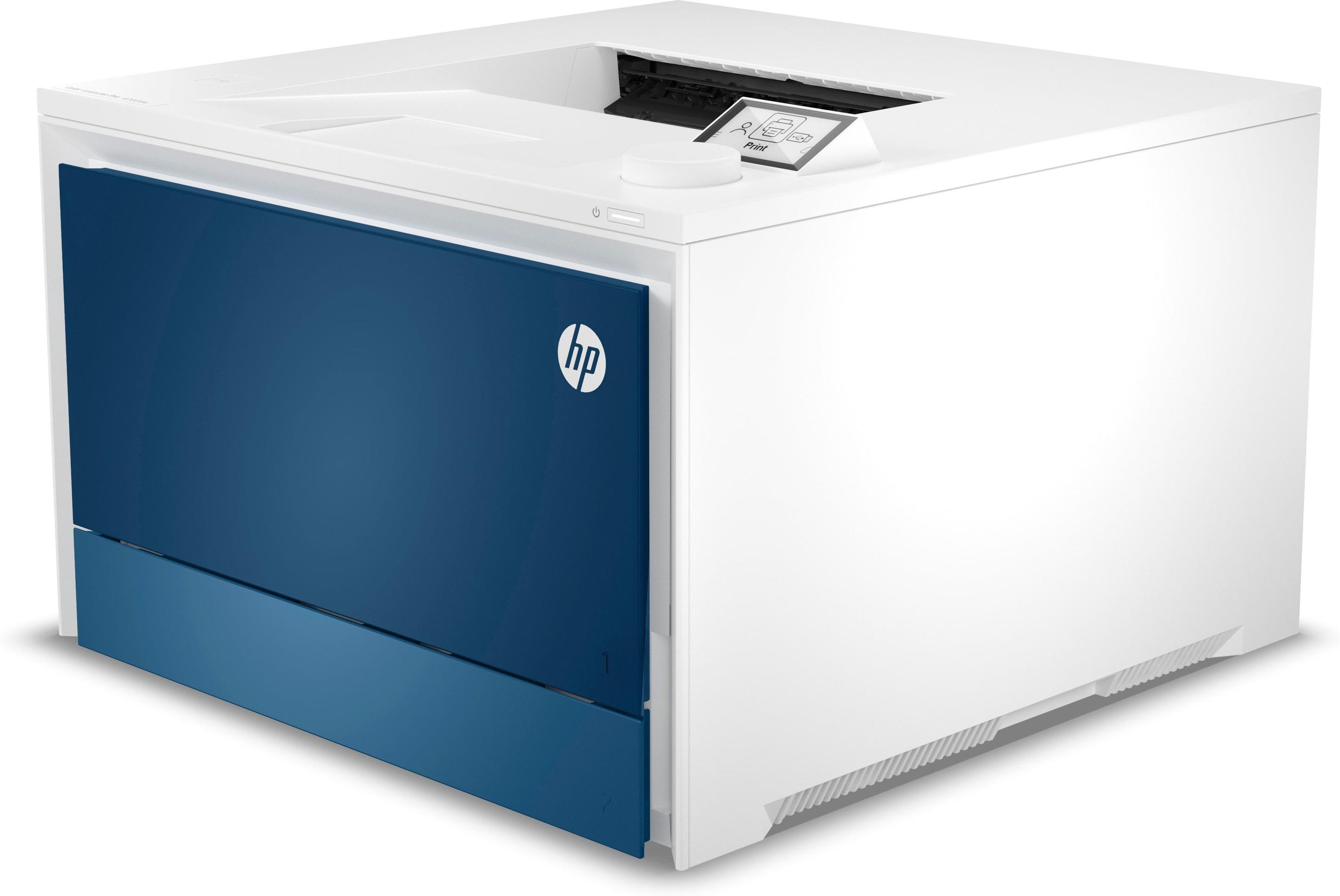 Impressora Laser a Cores HP Color LaserJet Pro 4202dw (A4 - Impressão a cores - 850 folhas - Azul/Branco) — miniatura 2