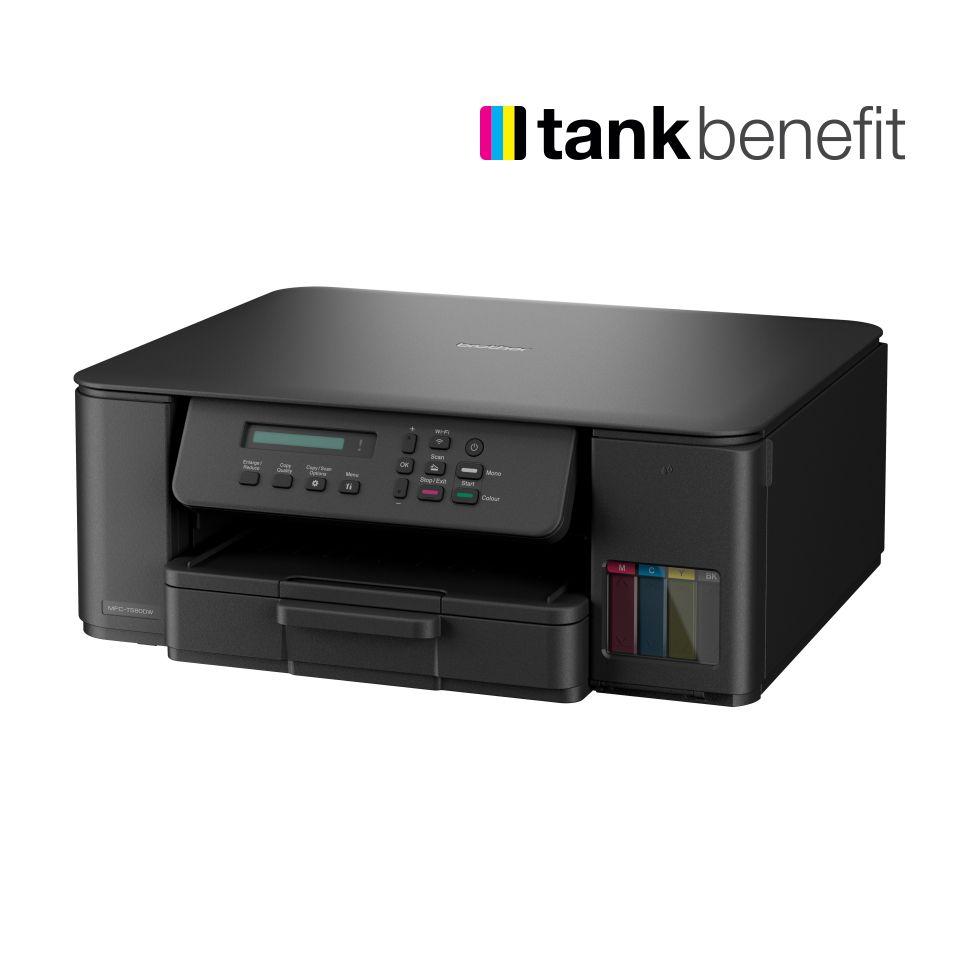 Impressora Multifunções BROTHER DCP-T580DW (A4 - Impressão a cores - 150 folhas - Preto), miniatura 5