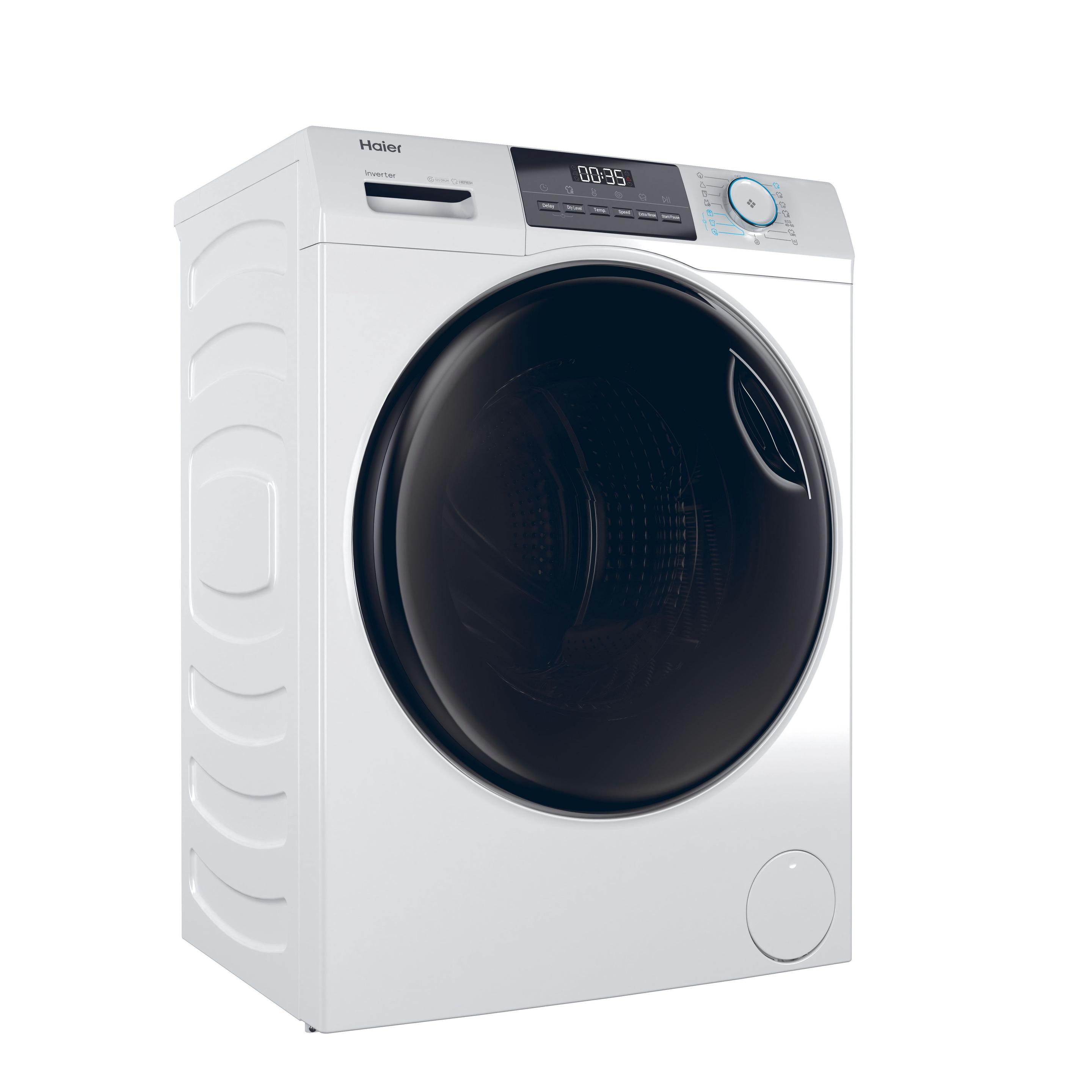 Máquina de Lavar e Secar Roupa Independente HAIER HWD90BP14929A (B - 9 kg - 5 kg - Branco), miniatura 3