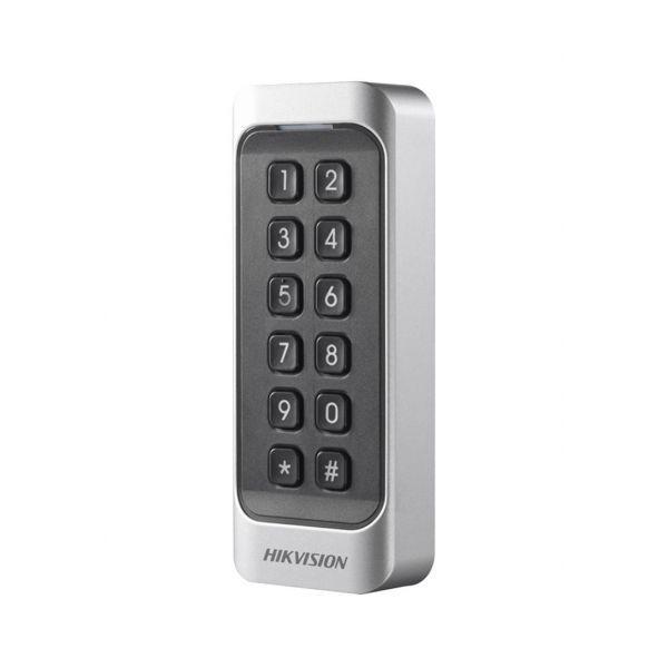 Leitor de Controlo de Acessos HIKVISION DS-K1107AEK (Cartão EM e PIN - IP65 - Prateado) — miniatura 2