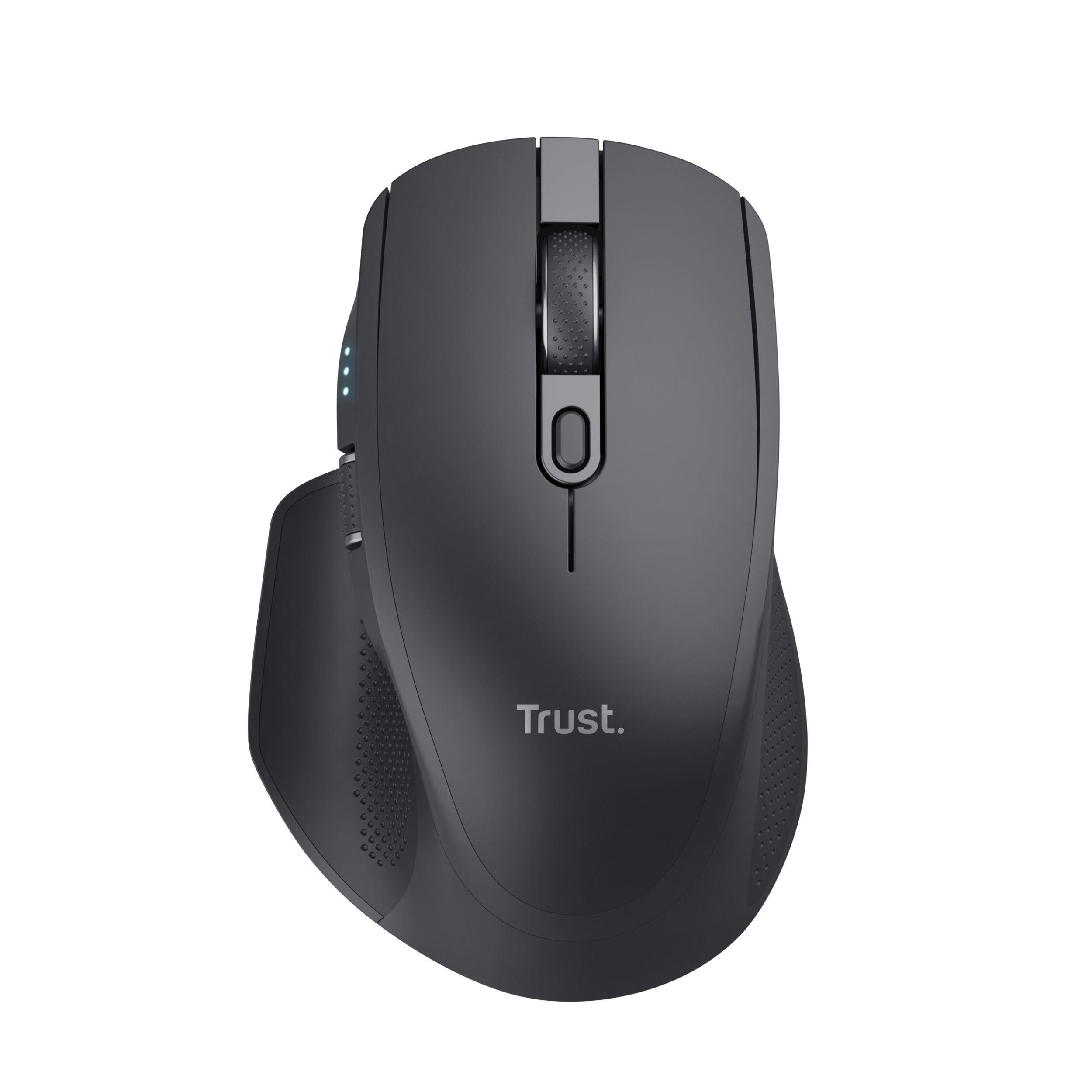 Rato TRUST Ozaa+ (Mão direita - 3200 DPI - Ótico - Preto) — miniatura 3