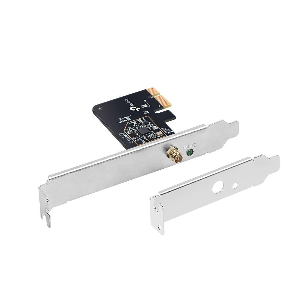 Placa de Rede PCIe TP-LINK Archer T2E (Wi-Fi 5 - 433 Mbps - Dual-band - Preto e Prateado) — miniatura 4