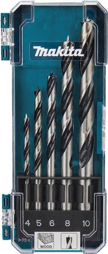 Conjunto de Brocas para Madeira MAKITA D-72861 (Aço cromo-vanádio)