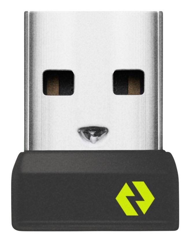 Recetor USB LOGITECH Logi Bolt (Sem fios - USB - Preto e Verde)