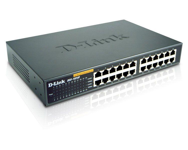 Switch D-LINK DES-1024D (100 Mbit/s) — miniatura 3