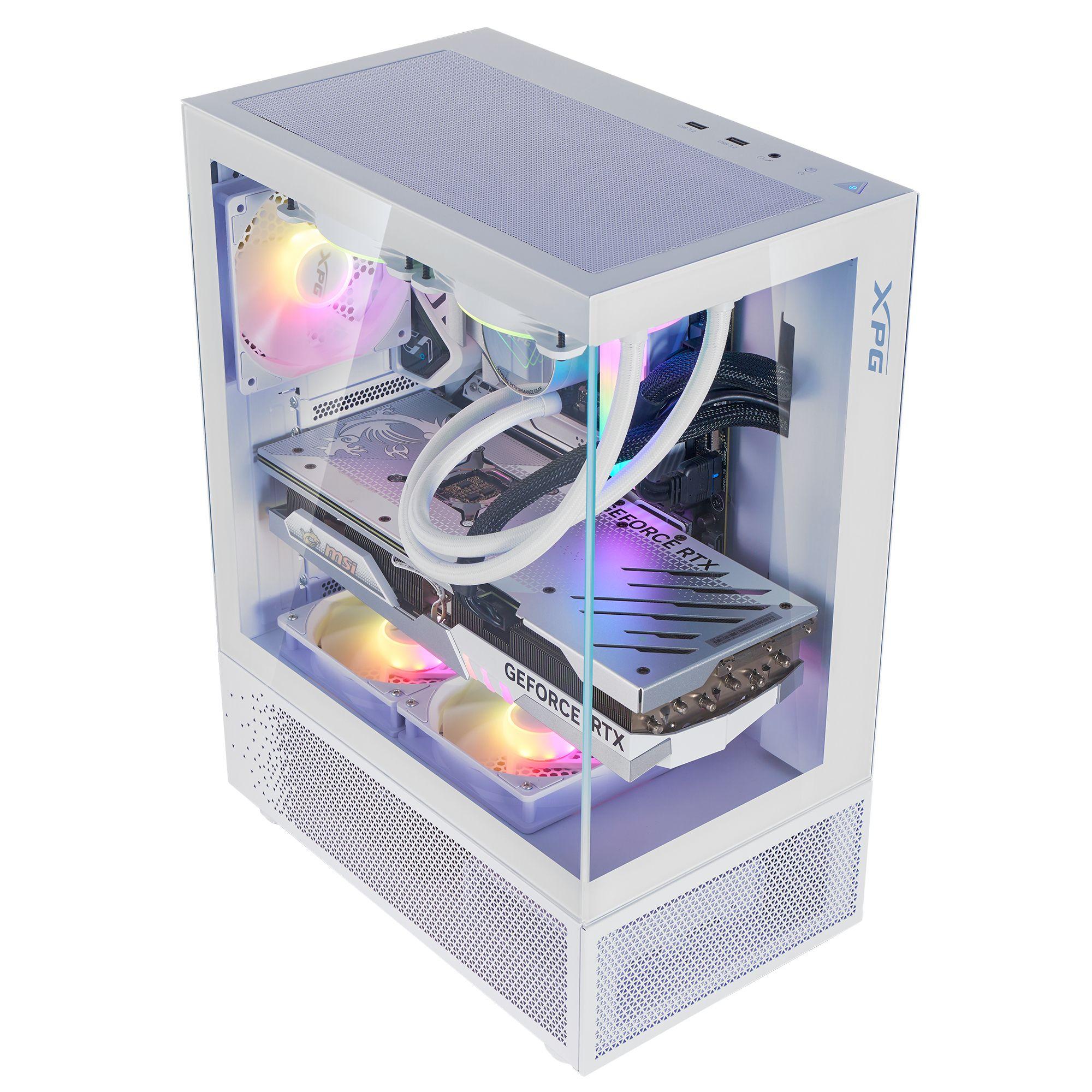 Caixa de Computador XPG Invader X Mini (ATX, Micro ATX, Mini-ITX - Torre Midi - SPCC - Branco) — miniatura 7
