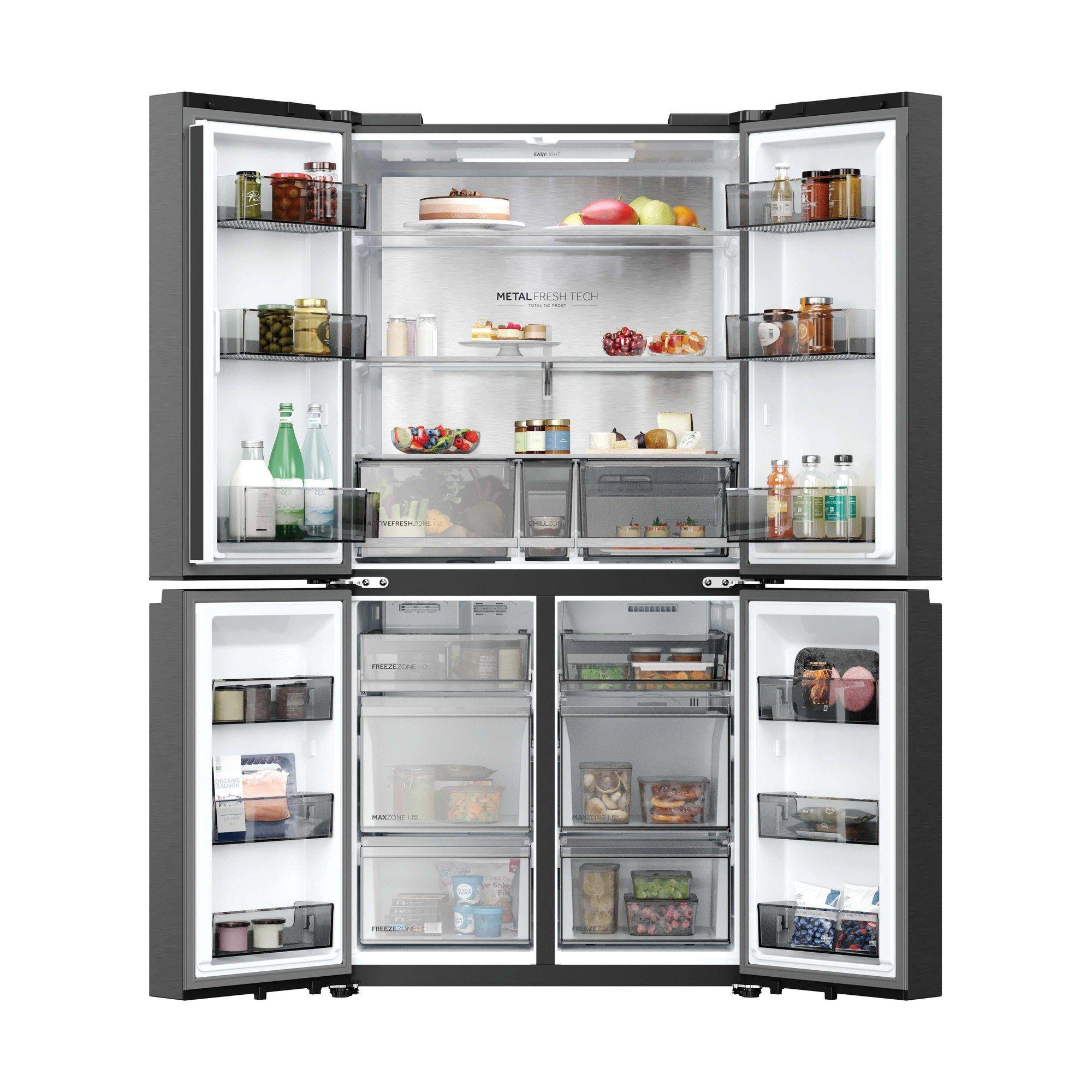 Frigorífico Americano Independente HAIER HCR59F18DNMB (705 L - 182,5x90,5x73,8 cm - 183 cm - Preto), miniatura 3