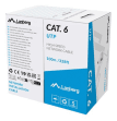 Bobina de Cabo de Rede LANBERG LCU6-11CU-0100-S (100 m - Cinzento)