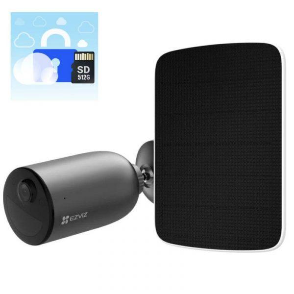 Câmara de Segurança IP EZVIZ EB3 4G (Teto ou parede - 3 MP - 2304 x 1296 pixels - Preto), miniatura 2