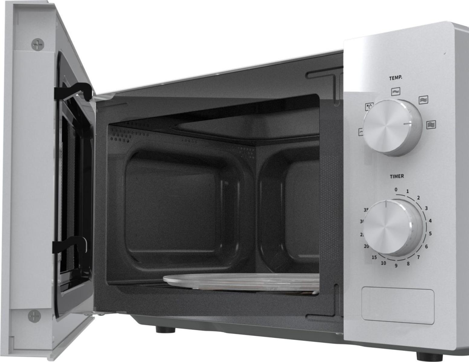 Micro-ondas Independente HISENSE H20MOWP1 (700 W - 20 l - Botões, rotativo - Branco) — miniatura 7