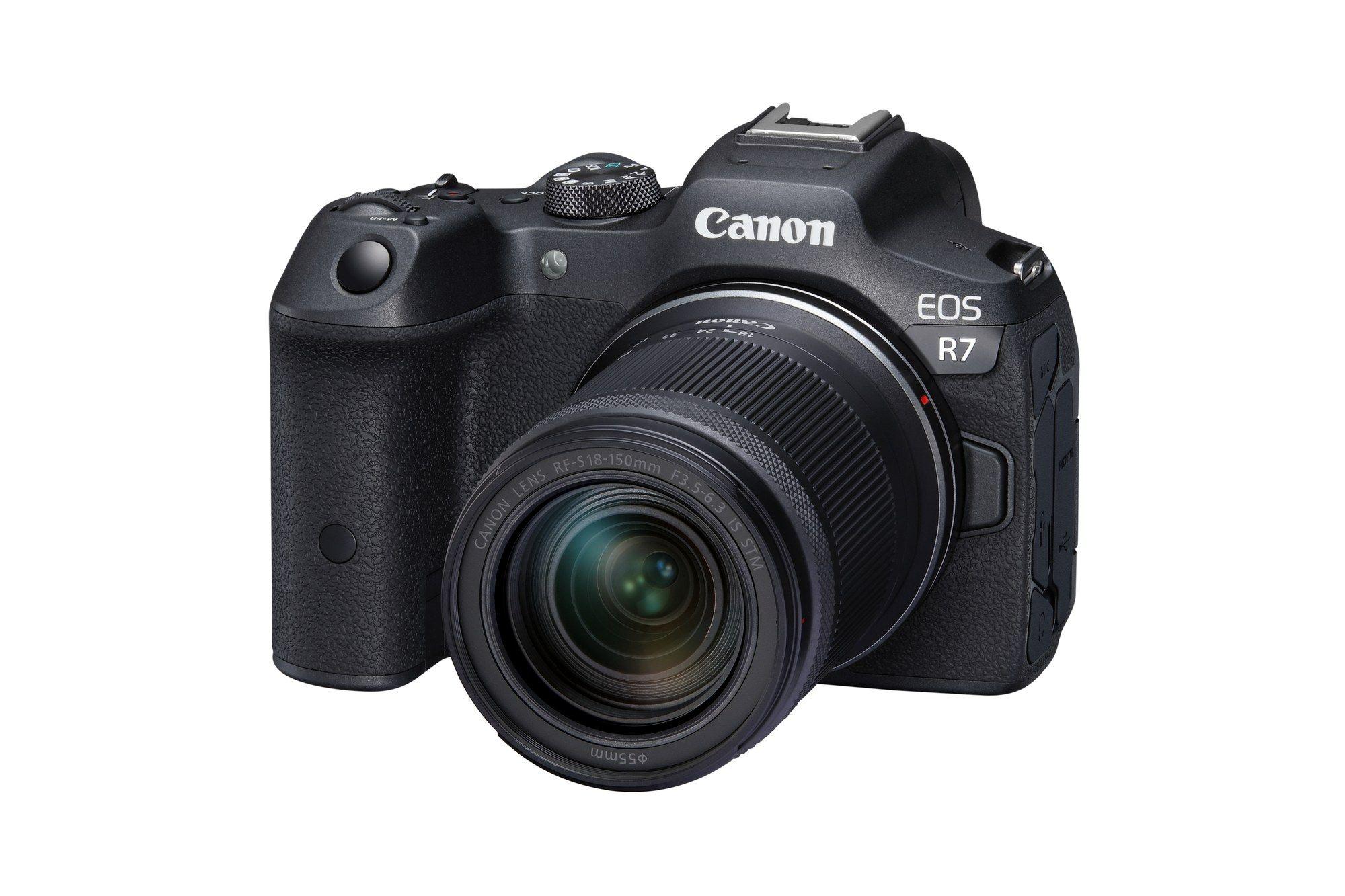 Câmara Mirrorless CANON EOS R7 + RF-S 18-150mm IS STM (1620000 dot - 2.0/3.2 Gen 2 - Preto) — miniatura 4