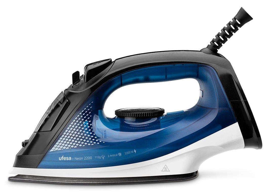 Ferro de Engomar UFESA Neon (2200 W - 180 ml - 115 g/min - Azul)