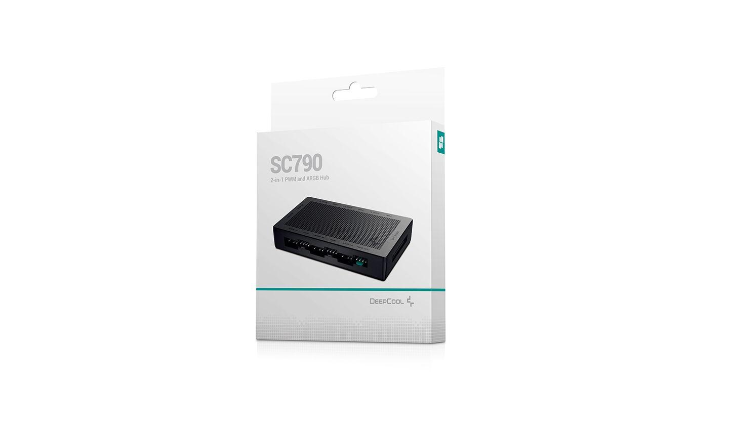 Controlador de Ventoinhas DEEPCOOL SC790 (Preto) — miniatura 3