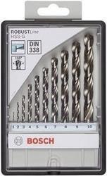 Conjunto de Brocas Helicoidais BOSCH 2607010535 (HSS-G)