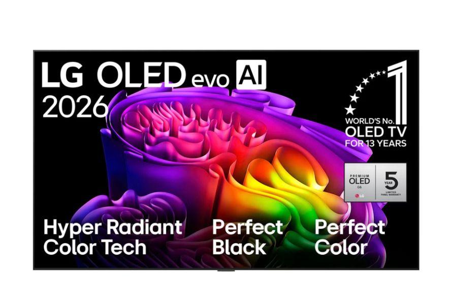Televisão LG TV OLED65G61LW (65" - OLED - 4K Ultra HD - Preto)