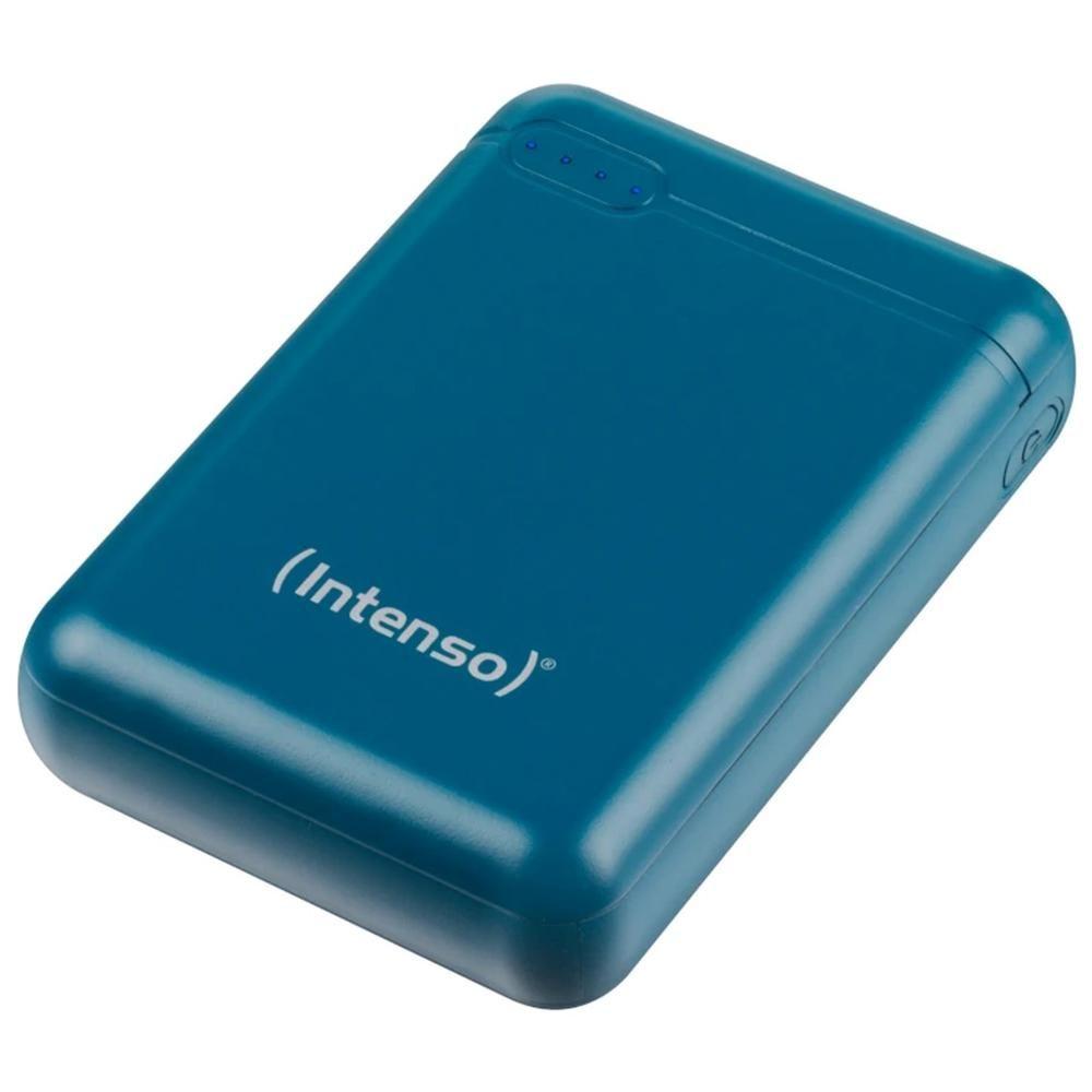 Powerbank INTENSO XS10000 (10000 mAh - Micro-USB e USB-C - Petróleo)