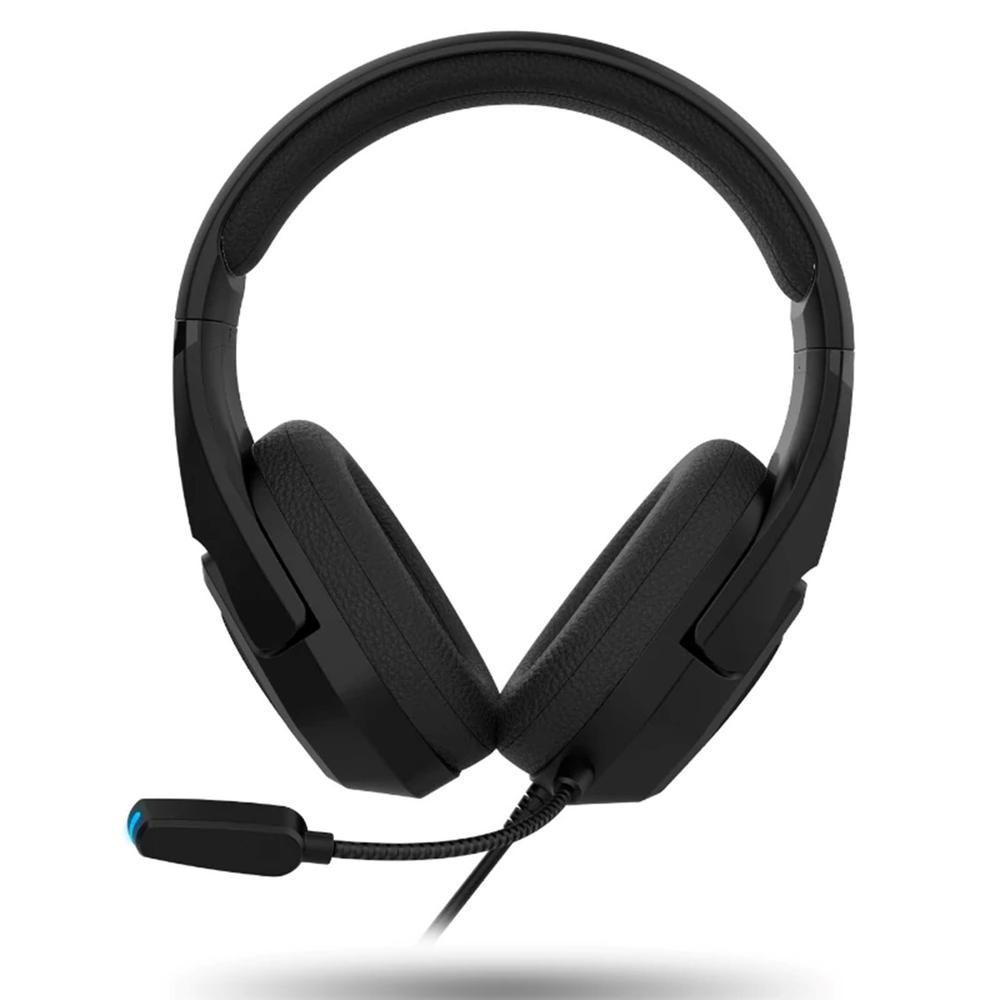 Headset Gaming KROM Kopa 7.1 (Binaural - Com fios - Circum-aural - Preto)
