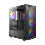 Caixa PC Gaming ANTEC CX M2 ARGB (Micro-ATX e Mini-ITX - Caixa PC Mini Tower - Aço e plástico - Preto) — miniatura 4
