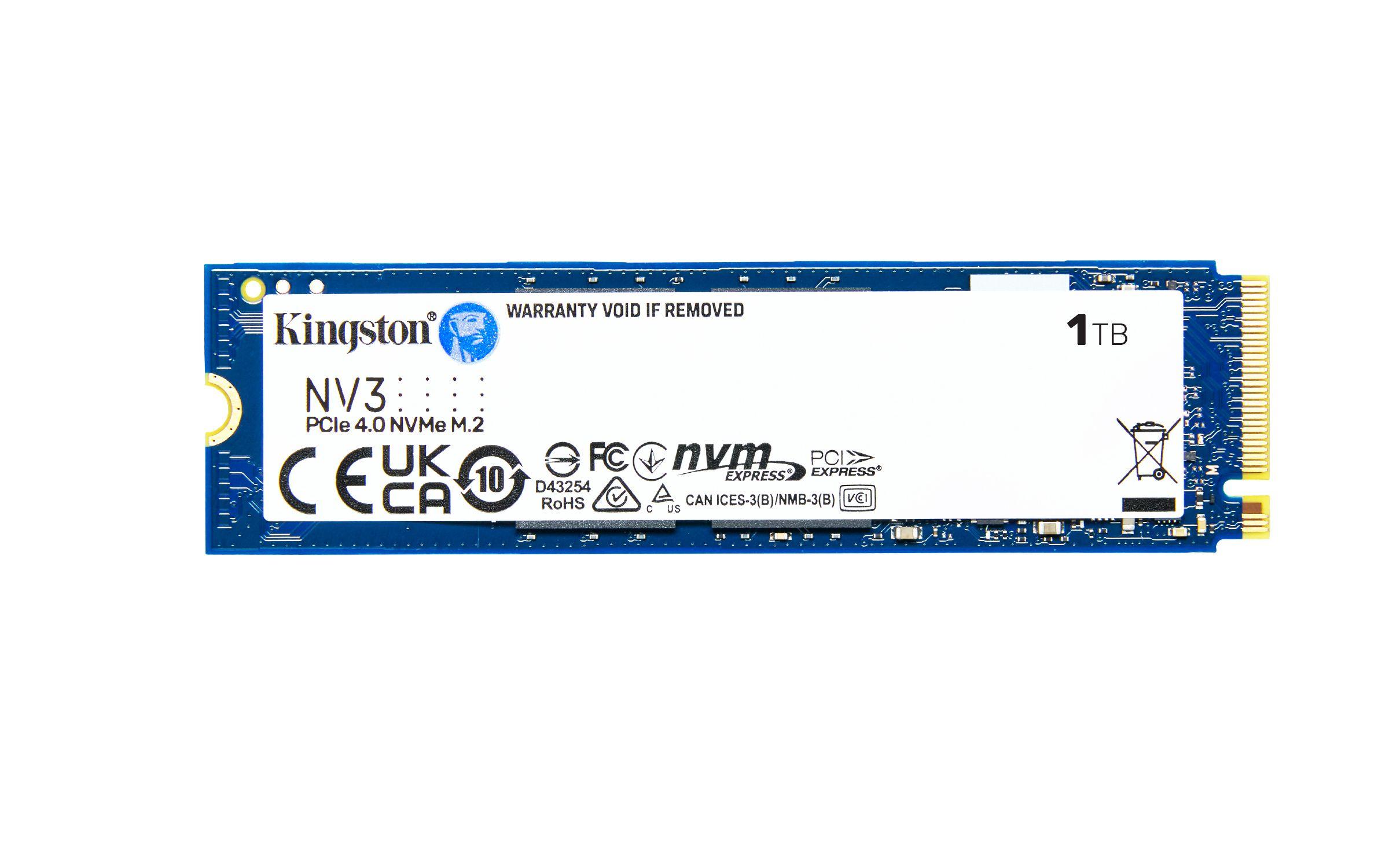 SSD KINGSTON NV3 SNV3S/1000G (1 TB - M.2 2280 - PCI Express 4.0 NVMe) — miniatura 3