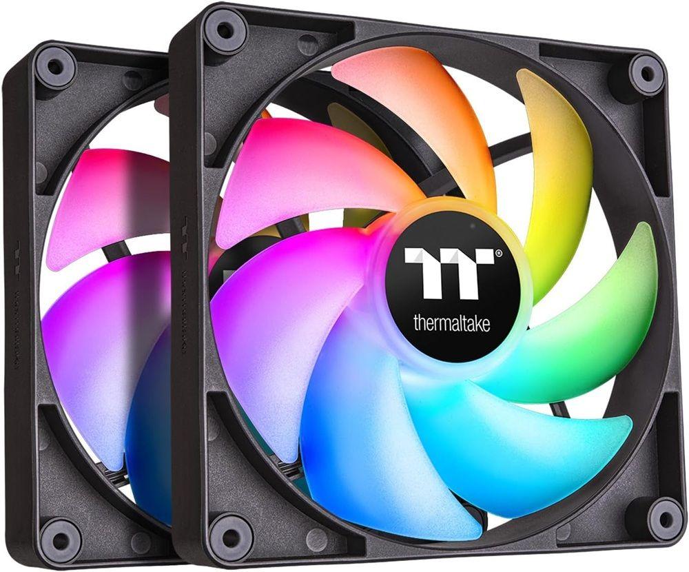 Kit de Ventoinhas THERMALTAKE CT120 ARGB Sync (1,32 W - Preto), miniatura 2