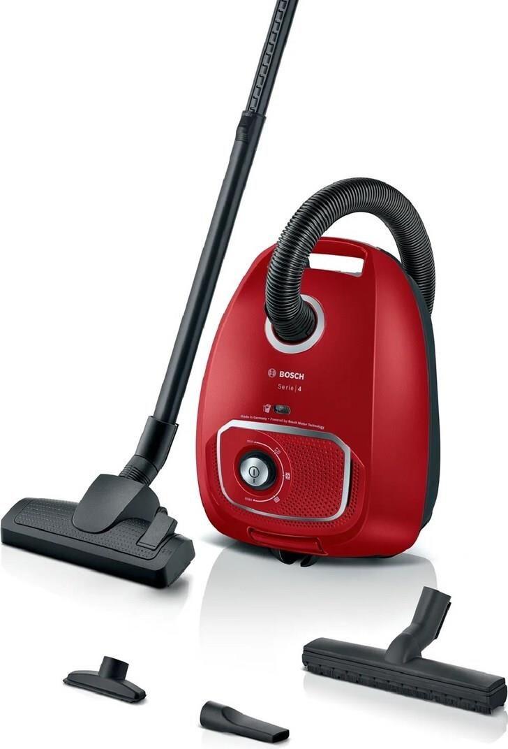 Aspirador com Saco BOSCH BGB41RD3H Série 4 (Aspirador com saco - Vermelho)