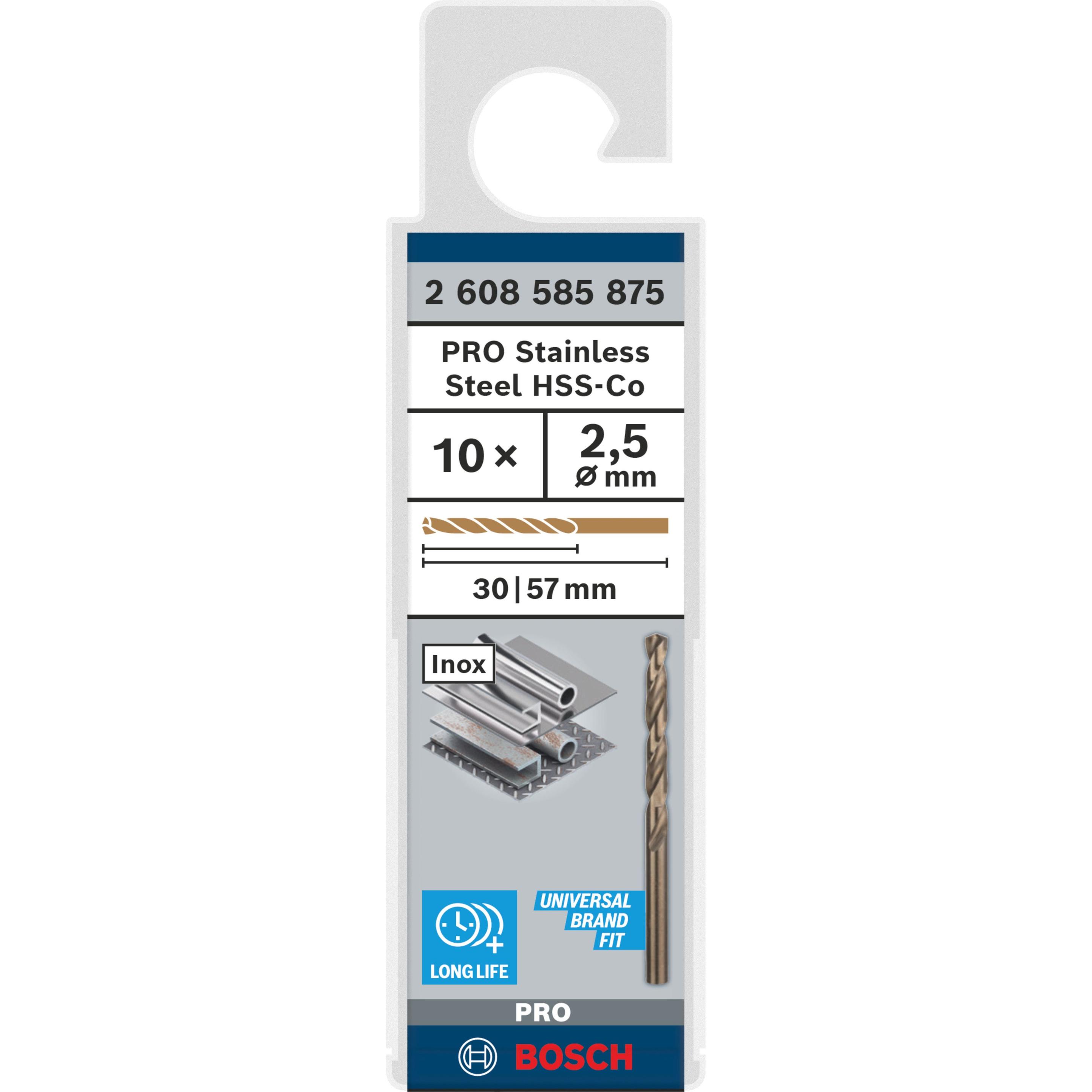 Brocas para Metal BOSCH 2608585875 (HSS-Co) — miniatura 3
