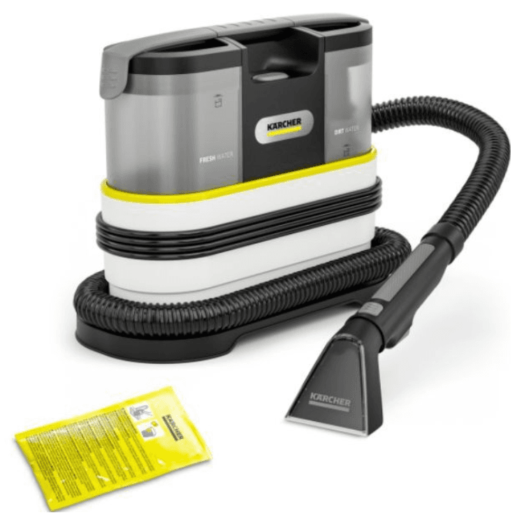 Aspirador Extrator KÄRCHER SE 2 SPOT (Altura 31 cm - Tapetes e estofos - Sem Saco - Cinzento)