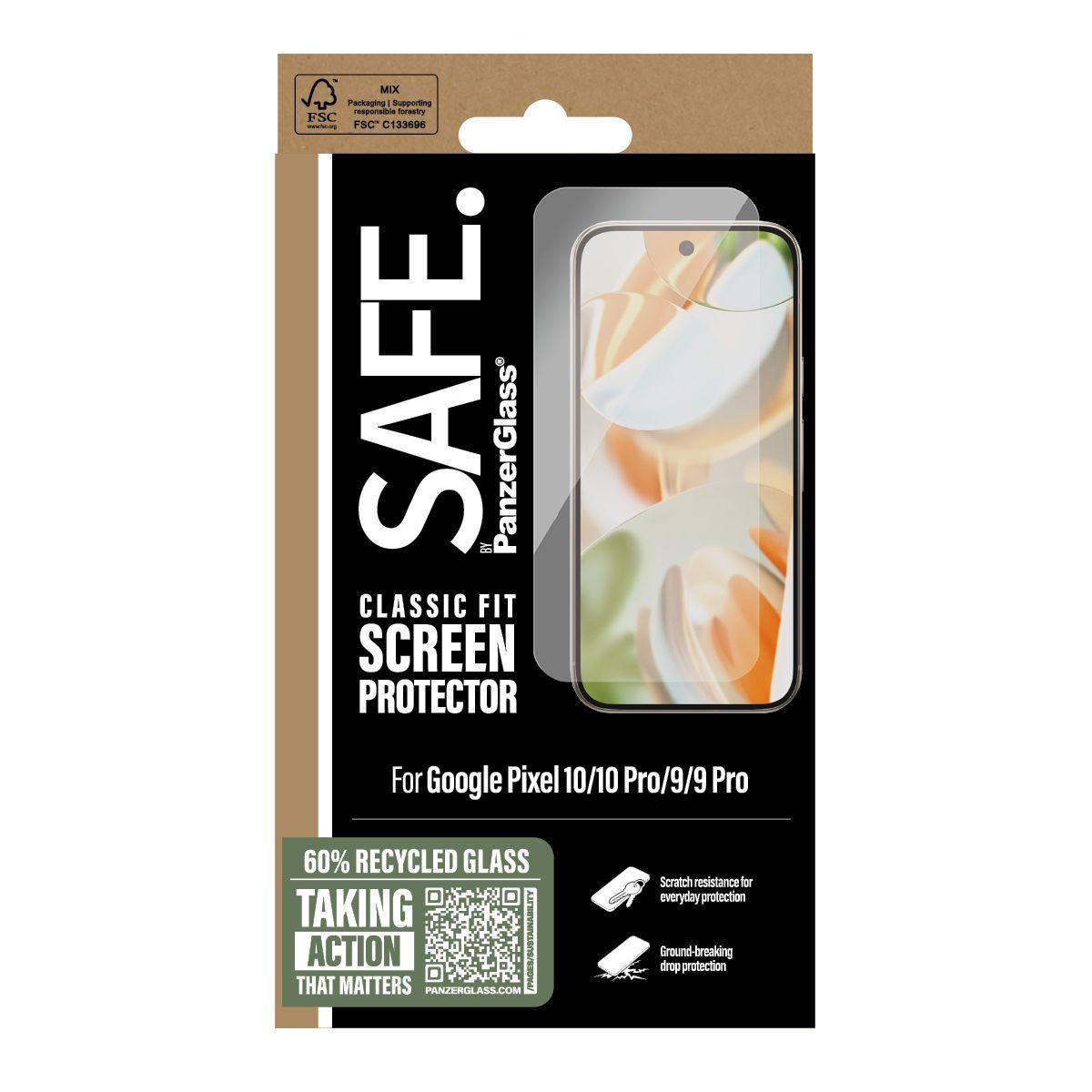 Protetor de Ecrã PANZERGLASS SAFE by Classic Fit (Google - Transparente), miniatura 3
