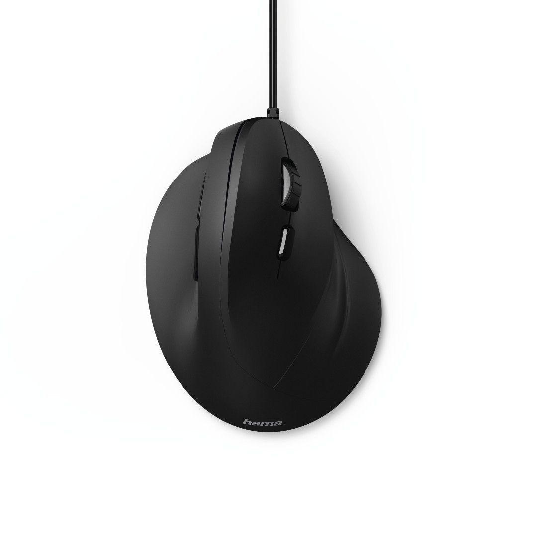 Rato HAMA EMC-500 (Mão direita - 1800 DPI - Ótico - Preto), miniatura 2