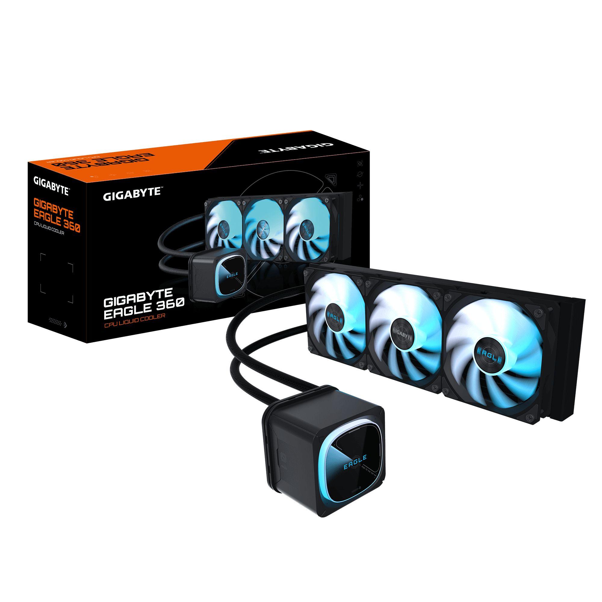 Sistema de Refrigeração Líquida GIGABYTE EAGLE 360 (120 mm - 2000 RPM - Multi - Preto), imagem 1