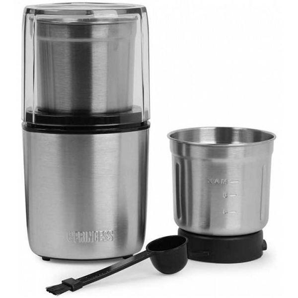 Picadora e Moinho PRINCESS 221040 (200 W - 0,19 L - Aço inoxidável - Preto e Aço Inoxidável), miniatura 2