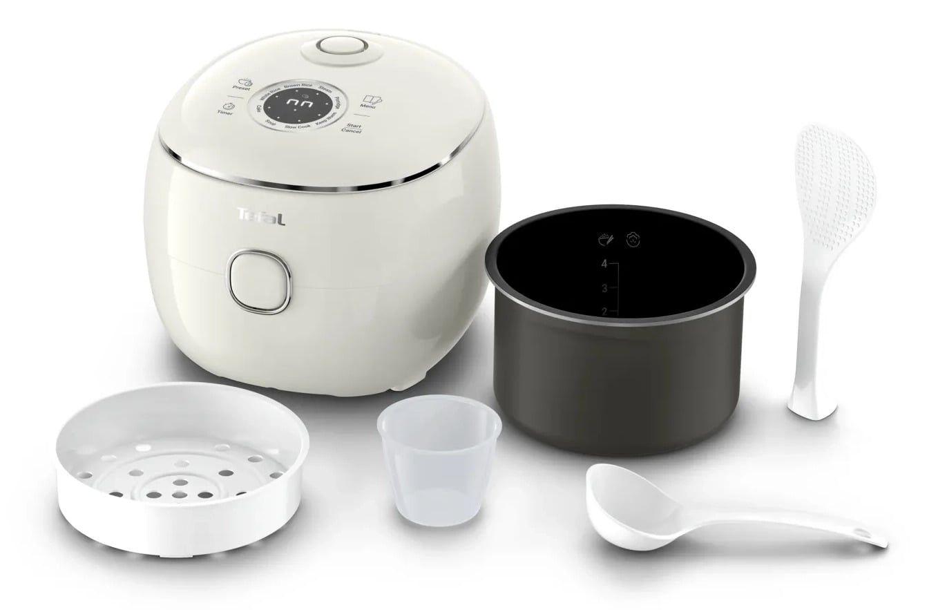 Arrozeira Multifunções TEFAL RK535A (Branco)