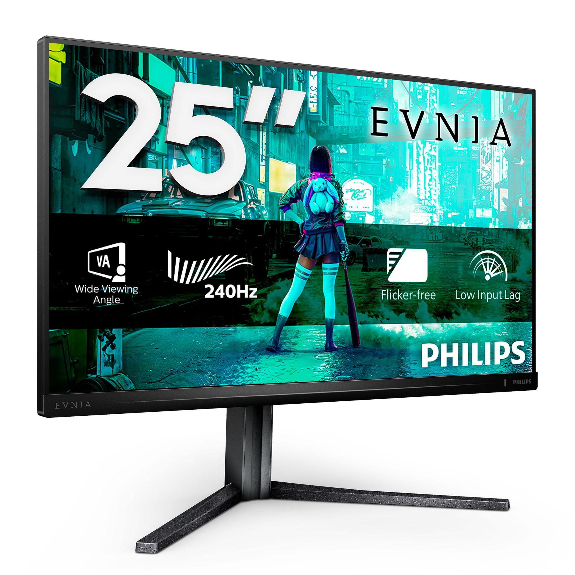 Monitor PHILIPS Evnia 25M2N3200W/00 (24,5" - VA - 240 Hz - Cinzento) — miniatura 2