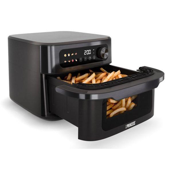 Fritadeira a Ar Independente PRINCESS 182480 Maxi Crisp (1700 W - 200 °C - Toque - Preto), miniatura 5